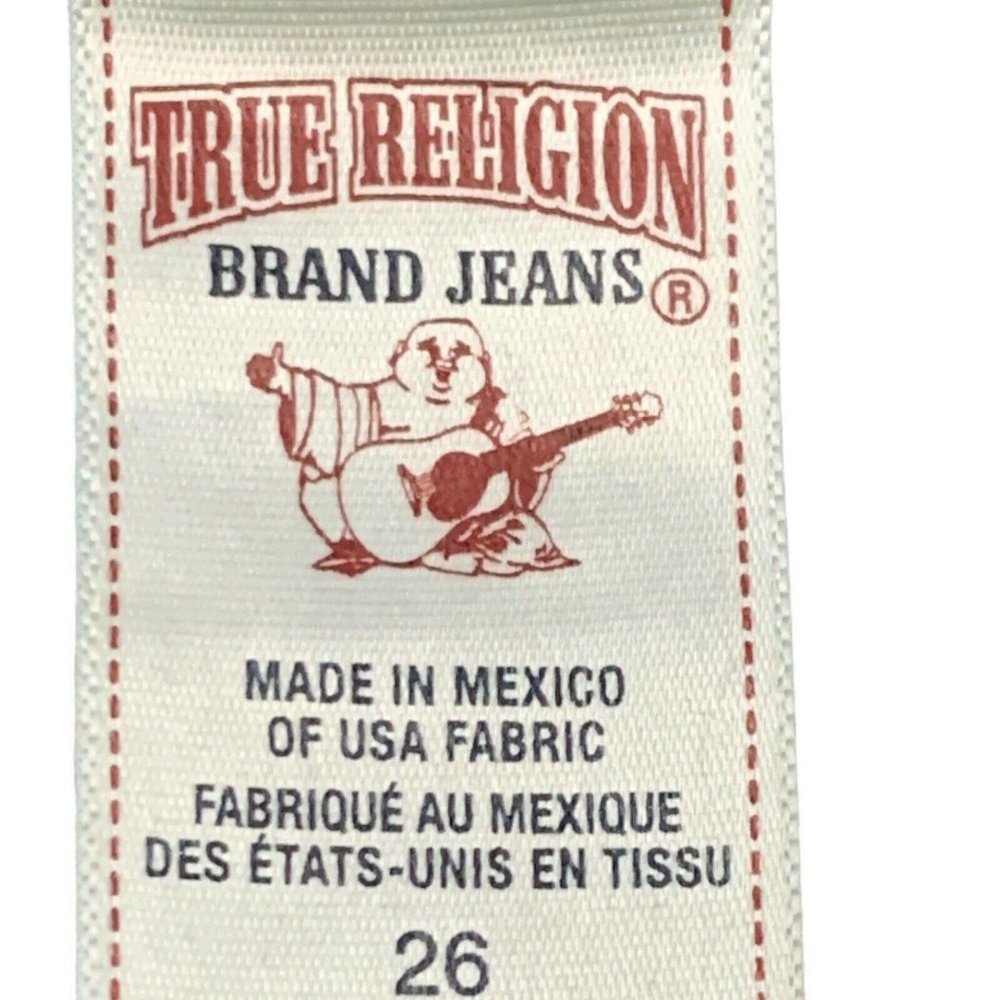 True Religion Skinny Jeans Light Wash Low Rise_9